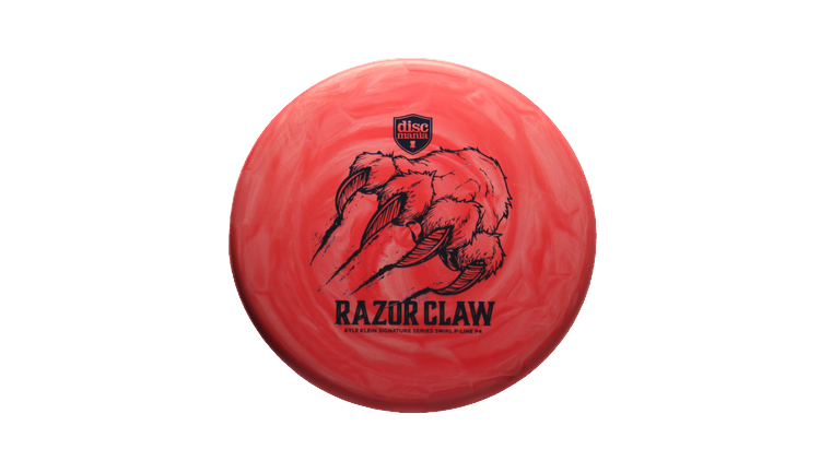 Discmania 2025 Razor Claw - Kyle Klein Signature Series Swirl Flex 2 P-Line P4 Putter Front View