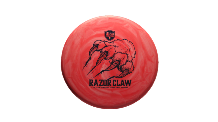 Discmania 2025 Razor Claw - Kyle Klein Signature Series Swirl Flex 2 P-Line P4 Putter Front View