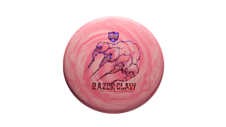 Discmania 2025 Razor Claw - Kyle Klein Signature Series Swirl Flex 2 P-Line P4 Putter Front View