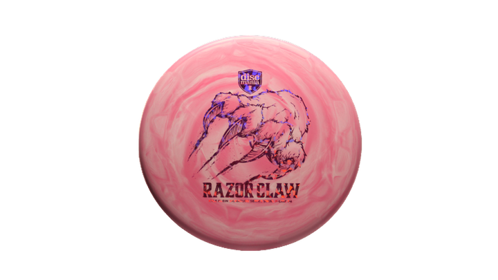 Discmania 2025 Razor Claw - Kyle Klein Signature Series Swirl Flex 2 P-Line P4 Putter Front View