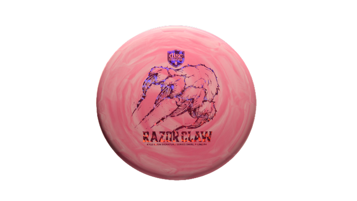Discmania 2025 Razor Claw - Kyle Klein Signature Series Swirl Flex 2 P-Line P4 Putter Front View