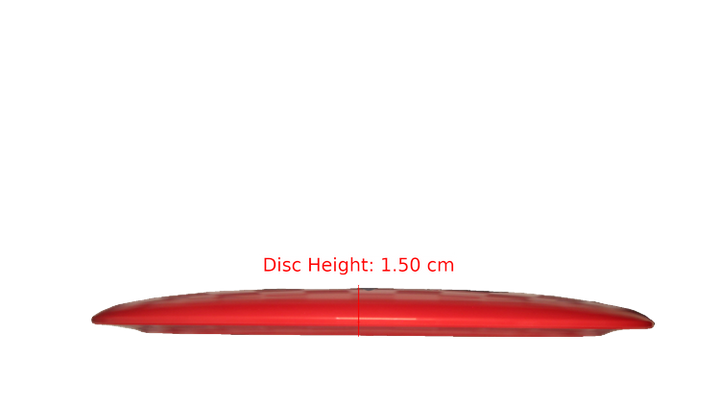 Dynamic Discs 2025 Liftoff Edition Fuzion Swirl Renegade Distance Driver Profile View