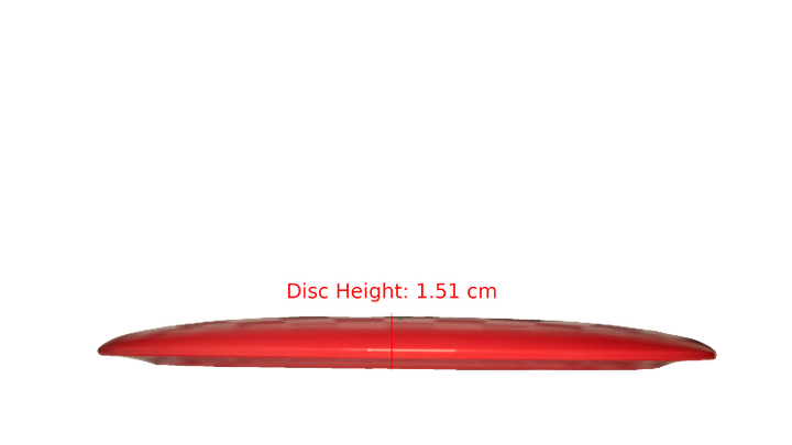 Dynamic Discs 2025 Liftoff Edition Fuzion Swirl Renegade Distance Driver Profile View