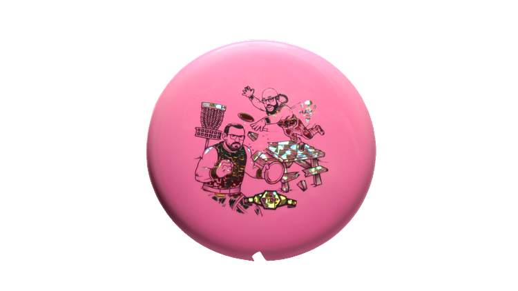 Dynamic Discs BYOP 2025 Classic Blend Emac Judge Putter Front View