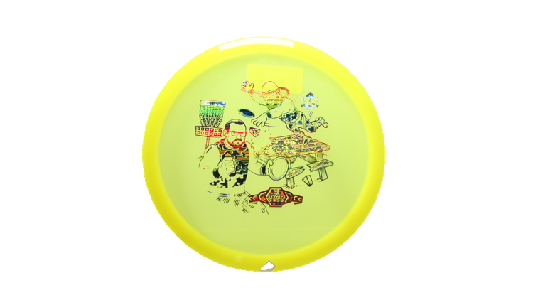 Dynamic Discs BYOP 2025 Lucid Emac Truth Midrange Front View