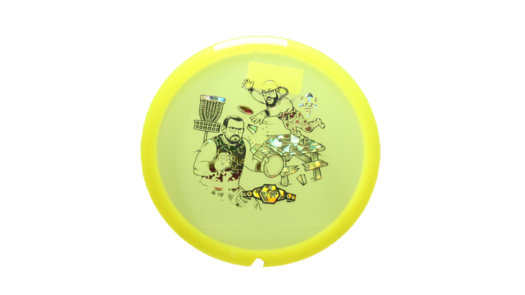 Dynamic Discs BYOP 2025 Lucid Emac Truth Midrange Front View