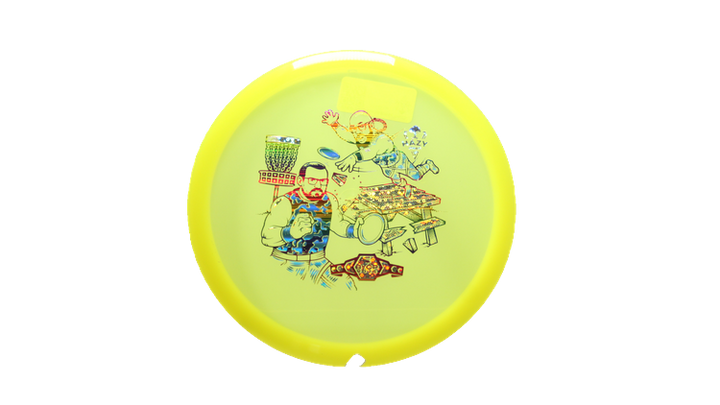 Dynamic Discs BYOP 2025 Lucid Emac Truth Midrange Front View