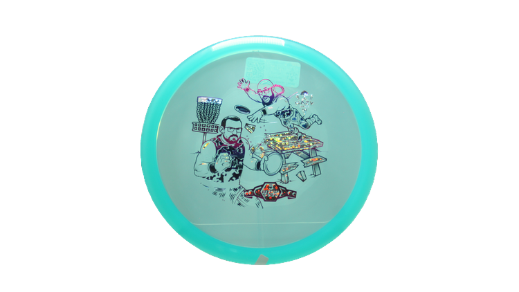 Dynamic Discs BYOP 2025 Lucid Emac Truth Midrange Front View