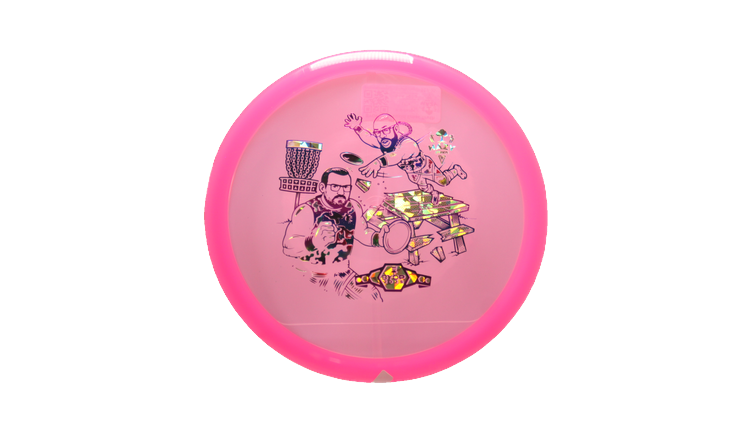 Dynamic Discs BYOP 2025 Lucid Emac Truth Midrange Front View