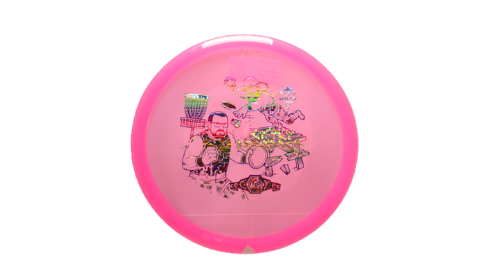 Dynamic Discs BYOP 2025 Lucid Emac Truth Midrange Front View