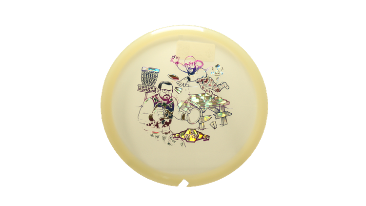 Dynamic Discs BYOP 2025 Lucid Moonshine Emac Truth Midrange Front View