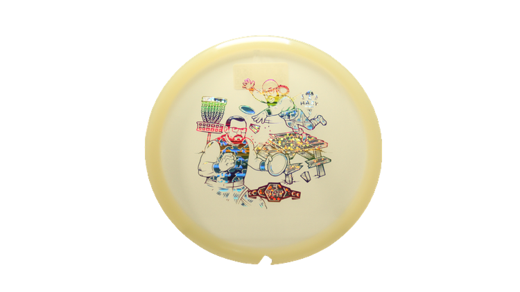 Dynamic Discs BYOP 2025 Lucid Moonshine Emac Truth Midrange Front View