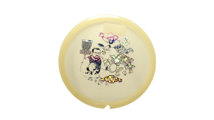 Dynamic Discs BYOP 2025 Lucid Moonshine Emac Truth Midrange Front View