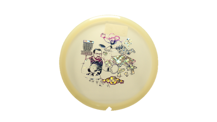 Dynamic Discs BYOP 2025 Lucid Moonshine Emac Truth Midrange Front View