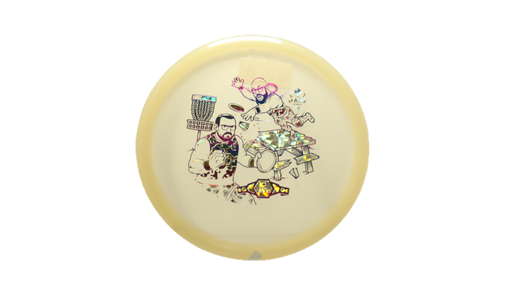 Dynamic Discs BYOP 2025 Lucid Moonshine Emac Truth Midrange Front View