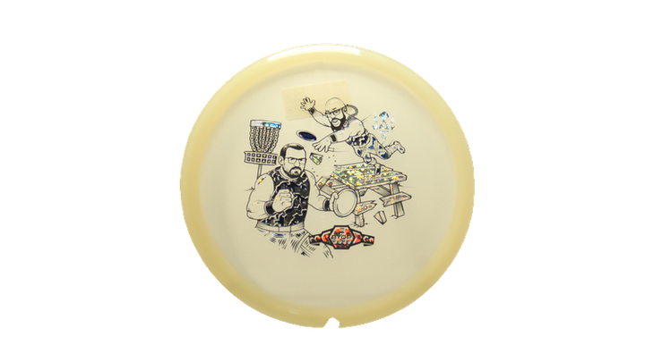 Dynamic Discs BYOP 2025 Lucid Moonshine Emac Truth Midrange Front View