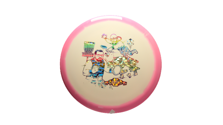 Dynamic Discs BYOP 2025 Fuzion Orbit Emac Truth Midrange Front View