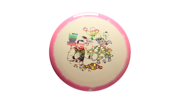 Dynamic Discs BYOP 2025 Fuzion Orbit Emac Truth Midrange Front View