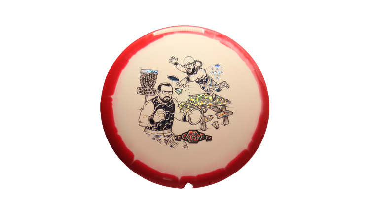 Dynamic Discs BYOP 2025 Fuzion Orbit Emac Truth Midrange Front View