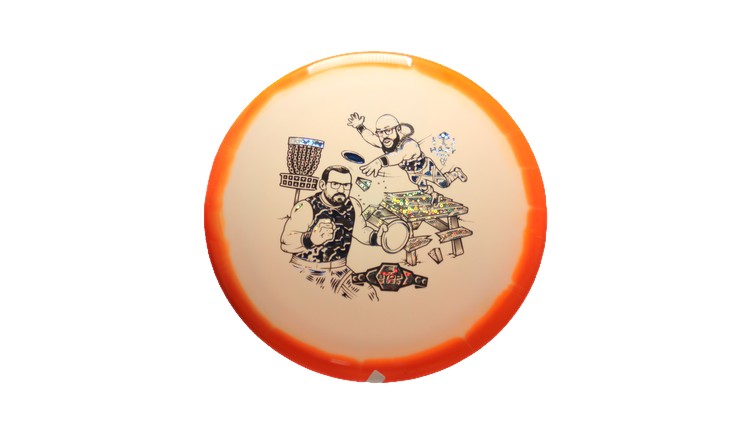 Dynamic Discs BYOP 2025 Fuzion Orbit Emac Truth Midrange Front View