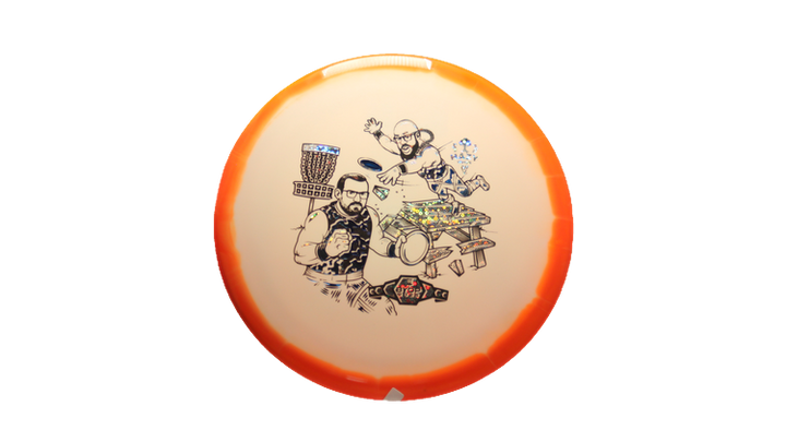 Dynamic Discs BYOP 2025 Fuzion Orbit Emac Truth Midrange Front View