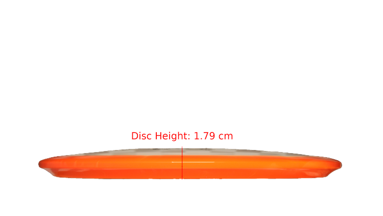 Dynamic Discs BYOP 2025 Fuzion Orbit Emac Truth Midrange Profile View