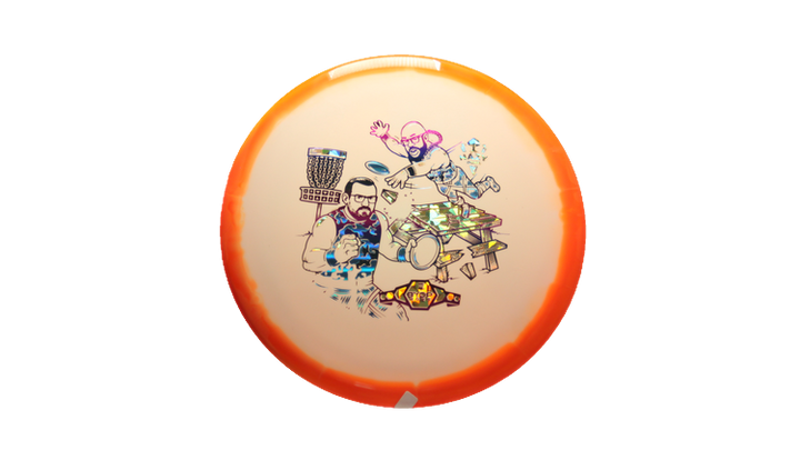 Dynamic Discs BYOP 2025 Fuzion Orbit Emac Truth Midrange Front View