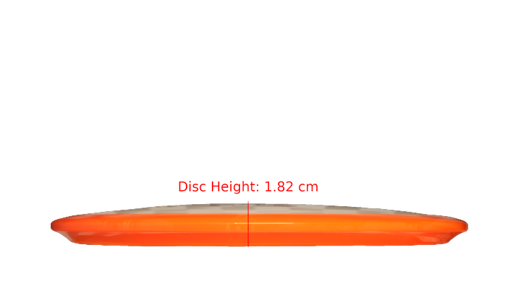 Dynamic Discs BYOP 2025 Fuzion Orbit Emac Truth Midrange Profile View