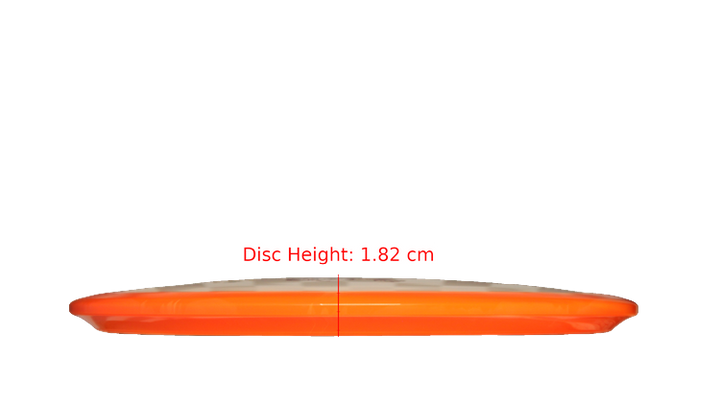 Dynamic Discs BYOP 2025 Fuzion Orbit Emac Truth Midrange Profile View