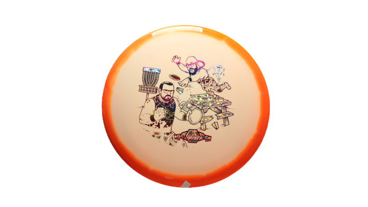 Dynamic Discs BYOP 2025 Fuzion Orbit Emac Truth Midrange Front View