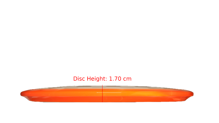 Dynamic Discs BYOP 2025 Fuzion Orbit Emac Truth Midrange Profile View