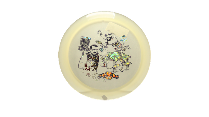 Dynamic Discs BYOP 2025 Lucid-X Moonshine Trespass Distance Driver Front View