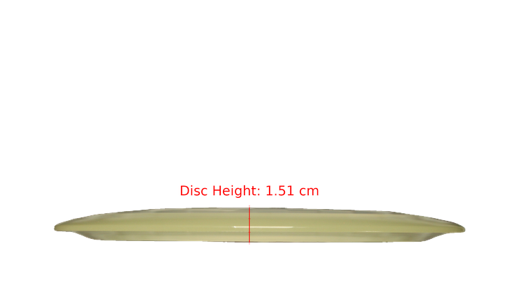 Dynamic Discs BYOP 2025 Lucid-X Moonshine Trespass Distance Driver Profile View