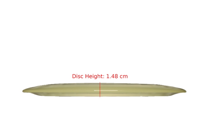Dynamic Discs BYOP 2025 Lucid-X Moonshine Trespass Distance Driver Profile View