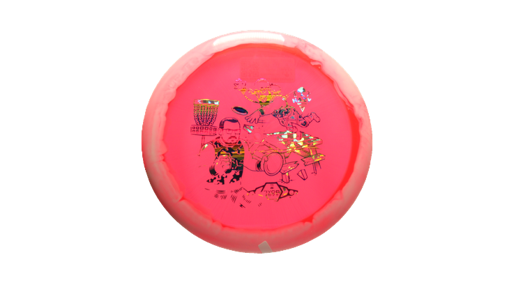 Latitude 64 BYOP 2025 Opto-Ice Orbit Sapphire Distance Driver Front View