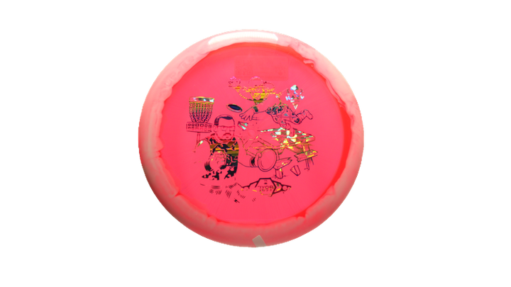 Latitude 64 BYOP 2025 Opto-Ice Orbit Sapphire Distance Driver Front View