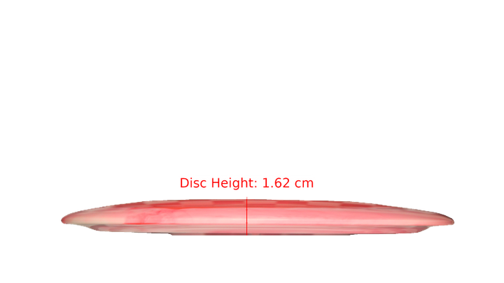Latitude 64 BYOP 2025 Opto-Ice Orbit Sapphire Distance Driver Profile View
