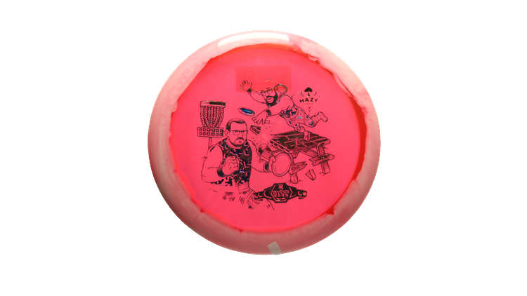 Latitude 64 BYOP 2025 Opto-Ice Orbit Sapphire Distance Driver Front View