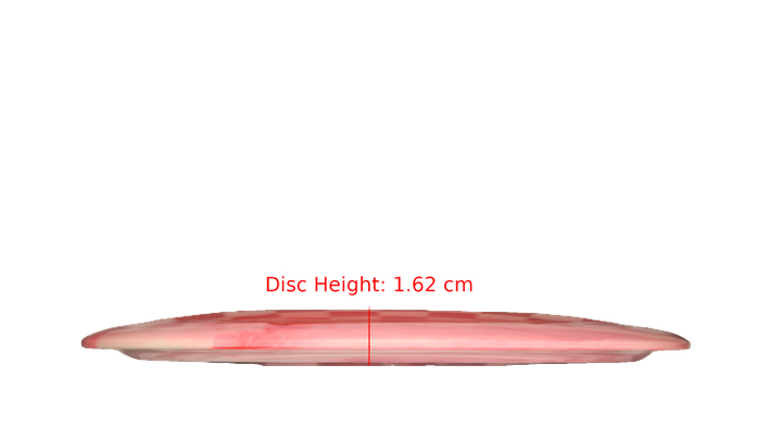 Latitude 64 BYOP 2025 Opto-Ice Orbit Sapphire Distance Driver Profile View