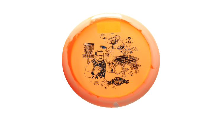 Latitude 64 BYOP 2025 Opto-Ice Orbit Sapphire Distance Driver Front View