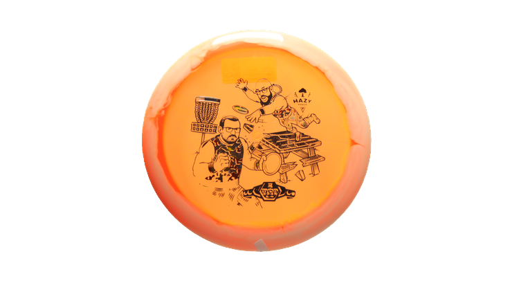 Latitude 64 BYOP 2025 Opto-Ice Orbit Sapphire Distance Driver Front View