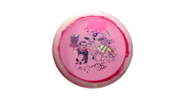 Latitude 64 BYOP 2025 Opto-Ice Orbit Sapphire Distance Driver Front View