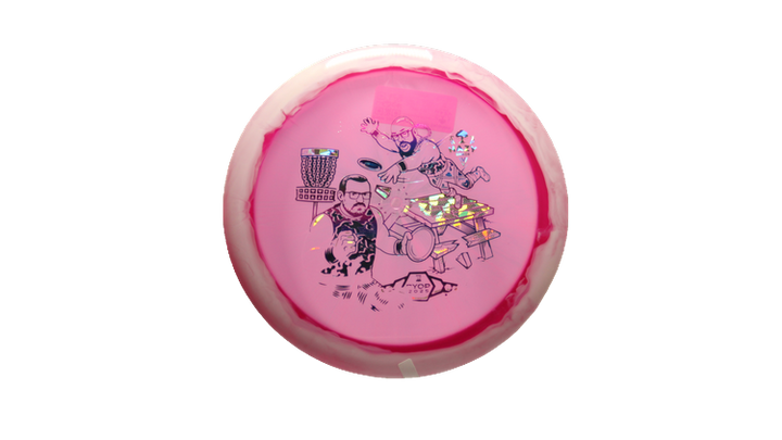 Latitude 64 BYOP 2025 Opto-Ice Orbit Sapphire Distance Driver Front View