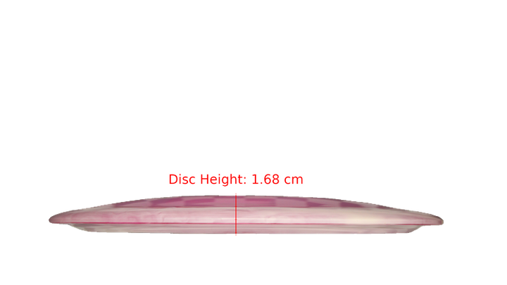 Latitude 64 BYOP 2025 Opto-Ice Orbit Sapphire Distance Driver Profile View