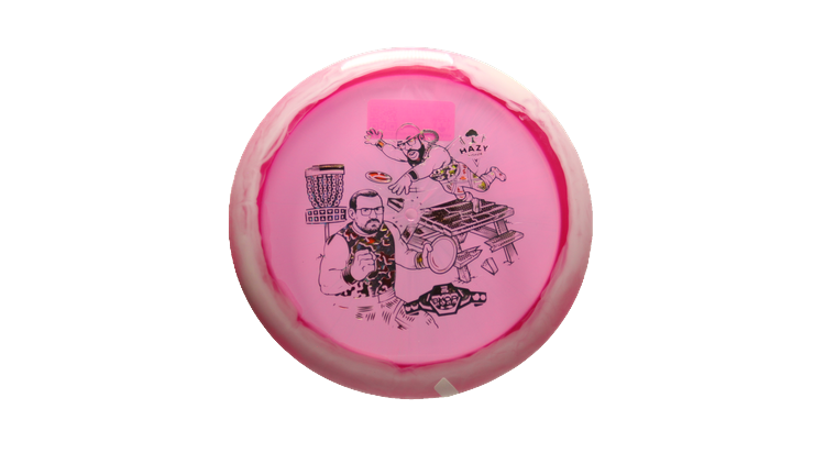 Latitude 64 BYOP 2025 Opto-Ice Orbit Sapphire Distance Driver Front View