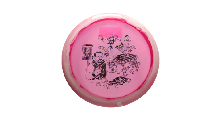 Latitude 64 BYOP 2025 Opto-Ice Orbit Sapphire Distance Driver Front View