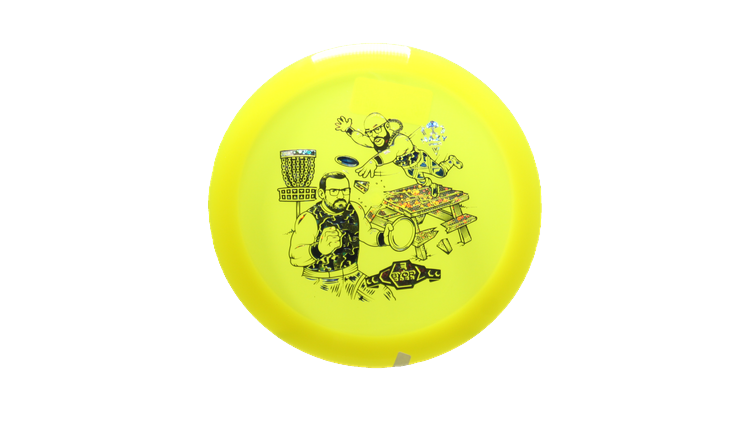 Westside Discs BYOP 2025 VIP Bear Fairway Driver Front View