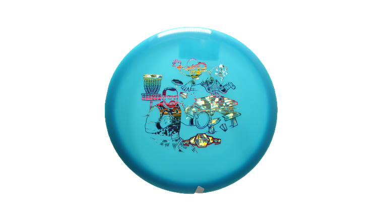 Westside Discs BYOP 2025 Hybrid Gatekeeper Midrange Front View