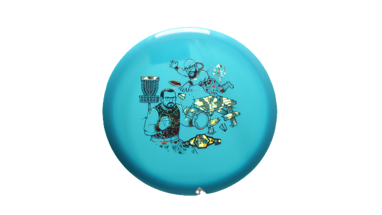 Westside Discs BYOP 2025 Hybrid Gatekeeper Midrange Front View