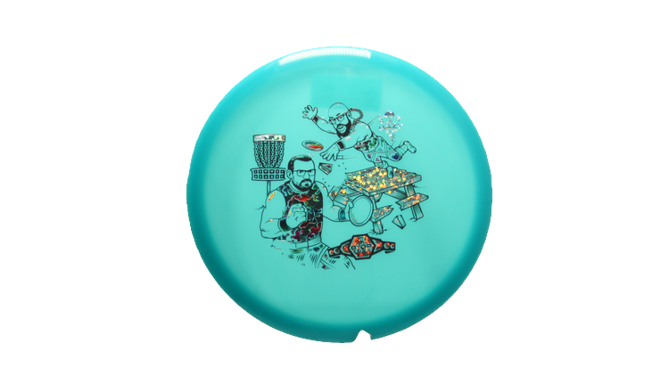 Westside Discs BYOP 2025 Hybrid Gatekeeper Midrange Front View